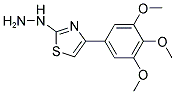 [4-(3,4,5-TRIMETHOXY-PHENYL)-THIAZOL-2-YL]-HYDRAZINE Struktur