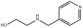 2-[(PYRIDIN-4-YLMETHYL)-AMINO]-ETHANOL Struktur