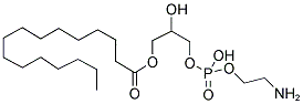 1-PALMITOYL-2-HYDROXY-PHOSPHATIDYLETHANOLAMINIE Struktur