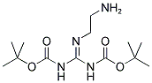 1,3-DI-BOC-2-(2-AMINOETHYL)GUANIDINE Struktur