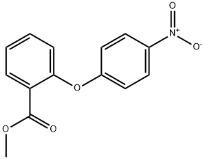 METHYL 2-(4-NITROPHENOXY)BENZENECARBOXYLATE Struktur