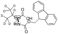 FMOC-VAL-OH-2,3,4,4,4,5,5,5-D8 Struktur