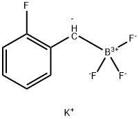 POTASSIUM 4-FLUOROBENZYLTRIFLUOROBORATE Struktur