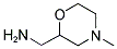 (4-METHYL-1,4-OXAZINAN-2-YL)METHANAMINE Struktur