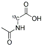 ACETYL (13C2)GLYCINE Struktur