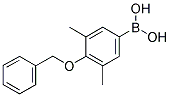 4-BENZYLOXY-3,5-DIMETHYLBENZENEBORONIC ACID Struktur