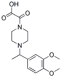 (4-[1-(3,4-DIMETHOXYPHENYL)ETHYL]PIPERAZIN-1-YL)(OXO)ACETIC ACID Struktur