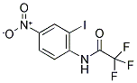 2,2,2-TRIFLUORO-N-(4-NITRO-2-IODOPHENYL)ACETAMIDE Struktur