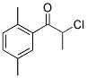 2-CHLORO-1-(2,5-DIMETHYL-PHENYL)-PROPAN-1-ONE Struktur