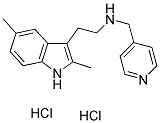 N-[2-(2,5-DIMETHYL-1H-INDOL-3-YL)ETHYL]-N-(PYRIDIN-4-YLMETHYL)AMINE DIHYDROCHLORIDE Struktur