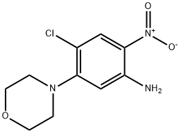 4-CHLORO-5-MORPHOLINO-2-NITROANILINE Struktur