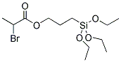 3-TRIETHOXYSILYLPROPYL-2-BROMO PROPANOATE Struktur