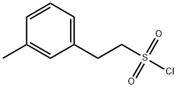 2-M-TOLYL-ETHANESULFONYL CHLORIDE Struktur