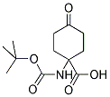 1-TERT-BUTOXYCARBONYLAMINO-4-OXO-CYCLOHEXANECARBOXYLIC ACID Struktur