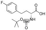 (R)-2-TERT-BUTOXYCARBONYLAMINO-4-(4-FLUORO-PHENYL)-BUTYRIC ACID Struktur