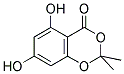 5,7-DIHYDROXY-2,2-DIMETHYL-4H-1,3-BENZODIOXIN-4-ONE Struktur