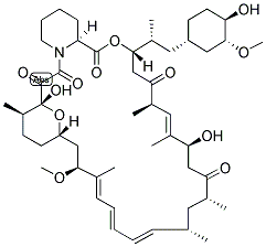 32-DESMETHOXYRAPAMYCIN Struktur