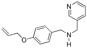 (4-ALLYLOXY-BENZYL)-PYRIDIN-3-YLMETHYL-AMINE Struktur