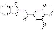 2-(1H-BENZOIMIDAZOL-2-YL)-1-(3,4,5-TRIMETHOXY-PHENYL)-ETHANONE Struktur