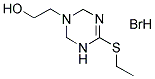 2-[4-(ETHYLTHIO)-3,6-DIHYDRO-1,3,5-TRIAZIN-1(2H)-YL]ETHANOL HYDROBROMIDE Struktur