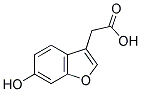 (6-HYDROXY-1-BENZOFURAN-3-YL)ACETIC ACID Struktur