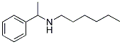 N-HEXYL-N-(1-PHENYLETHYL)AMINE Struktur