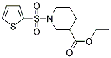 1-(THIOPHENE-2-SULFONYL)-PIPERIDINE-3-CARBOXYLIC ACID ETHYL ESTER Struktur