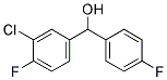 3-CHLORO-4,4'-DIFLUOROBENZHYDROL Struktur