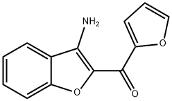 (3-AMINO-1-BENZOFURAN-2-YL)(2-FURYL)METHANONE Struktur