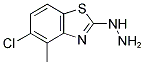 5-CHLORO-2-HYDRAZINO-4-METHYL-1,3-BENZOTHIAZOLE Struktur