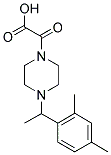 (4-[1-(2,4-DIMETHYLPHENYL)ETHYL]PIPERAZIN-1-YL)(OXO)ACETIC ACID Struktur