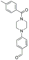 4-[4-(4-METHYLBENZOYL)PIPERAZIN-1-YL]BENZALDEHYDE Struktur