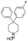 4-(4-FLUOROPHENYL)-4-PHENYLPIPERIDINE HYDROCHLORIDE Struktur