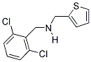 N-(2,6-DICHLOROBENZYL)-N-(THIEN-2-YLMETHYL)AMINE Struktur