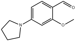 2-METHOXY-4-PYRROLIDIN-1-YL-BENZALDEHYDE Struktur