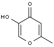 3-HYDROXY-6-METHYL-4H-PYRAN-4-ONE Struktur