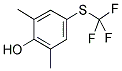 2,6-DIMETHYL-4-(TRIFLUOROMETHYL)THIOPHENOL Struktur