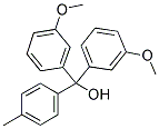 3,3'-DIMETHOXY-4''-METHYLTRITYL ALCOHOL Struktur