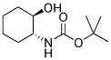 BOC-(+/-)-TRANS-2-AMINOCYCLOHEXANOL Struktur