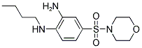 N1-BUTYL-4-(MORPHOLINE-4-SULFONYL)-BENZENE-1,2-DIAMINE Struktur