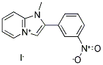 1-METHYL-2-(3-NITROPHENYL)-1H-IMIDAZO[1,2-A]PYRIDIN-4-IUM Struktur