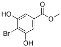 4-BROMO-3,5-DIHYDROXYBENZOIC ACID METHYL ESTER Struktur