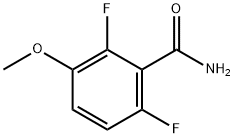 2,6-DIFLUORO-3-METHOXYBENZAMIDE Struktur