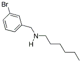 N-(3-BROMOBENZYL)HEXAN-1-AMINE Struktur