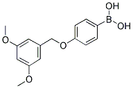 4-(3',5'-DIMETHOXYBENZYLOXY)PHENYLBORONIC ACID Struktur