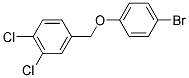 4-BROMOPHENYL-(3,4-DICHLOROBENZYL)ETHER Struktur