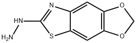 6-HYDRAZINO[1,3]DIOXOLO[4,5-F][1,3]BENZOTHIAZOLE Struktur