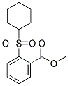 METHYL-2-(CYCLOHEXYLSULPHONYL)BENZOATE Struktur