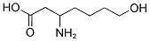 3-AMINO-7-HYDROXY-HEPTANOIC ACID Struktur