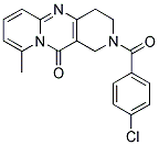 2-(4-CHLOROBENZOYL)-9-METHYL-1,2,3,4-TETRAHYDRO-11H-DIPYRIDO[1,2-A:4',3'-D]PYRIMIDIN-11-ONE Struktur